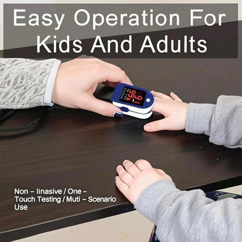 Sale OFF 50% - Fingertip Pulse Oximeter – Portable SpO2 & O2 Monitor for Home or Sport