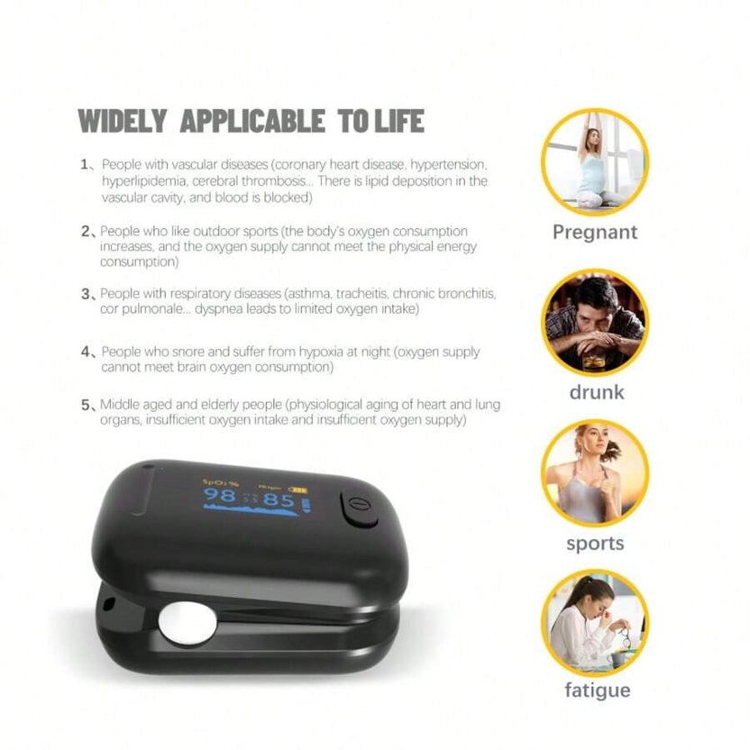 Save 50% - Household Finger Pulse Oximeter